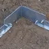 Angle pour bordure classic acier brut - Ep. 3mm