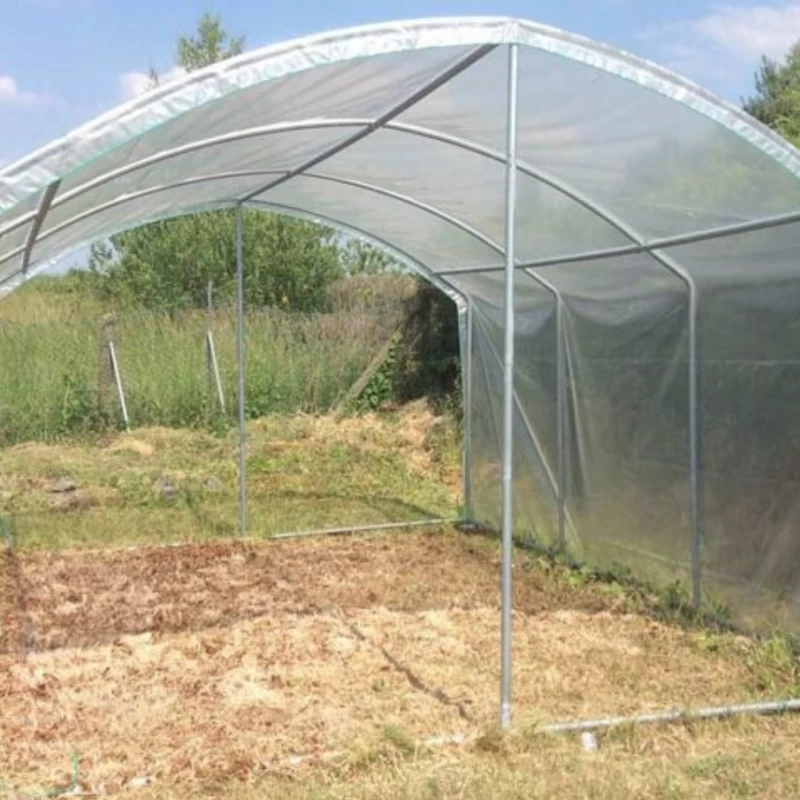 Abri tomates à pieds droits - Largeur 3m - 9 à 27m²