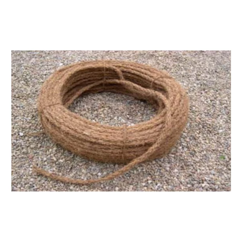 Corde de coco bio Ø16-18mm - rouleau de 100m