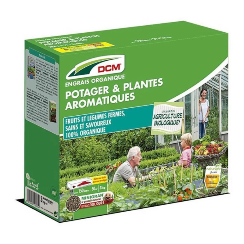 Engrais pour potager et plantes aromatiques - 3 kg