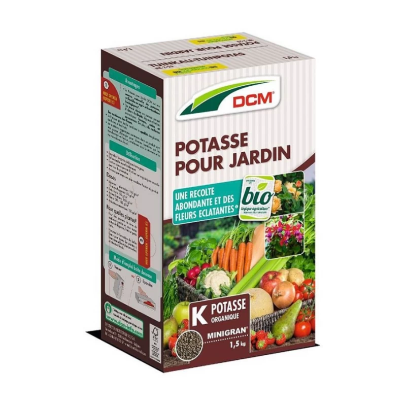 Potasse pour jardin - 1,5 kg