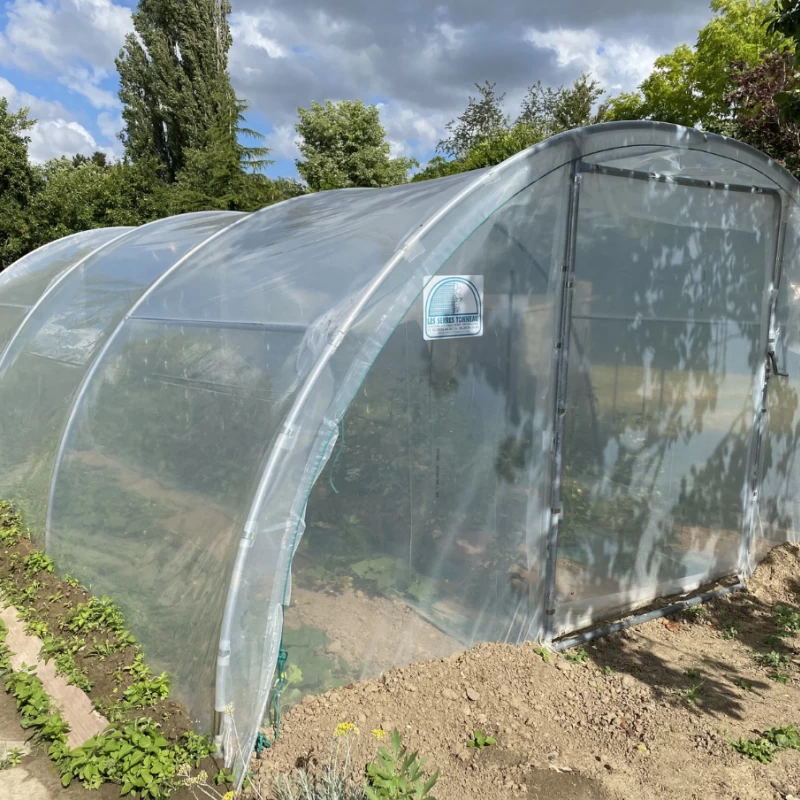 Serre Abri Légumes - Largeur 4m - 24 à 48m²