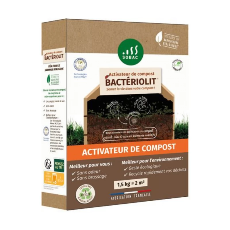 Activateur de compost Bactériolit - 1,5kg