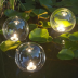 Boules flottantes à LED pour bassin - Jeu de 3