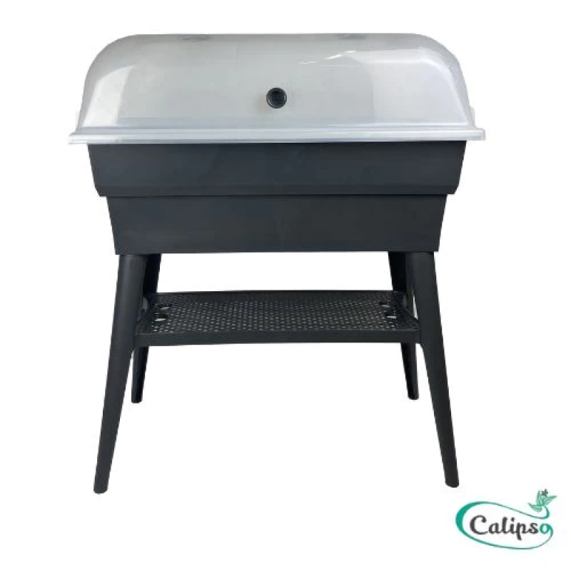 Jardinière Combi sur pied avec cloche 40L