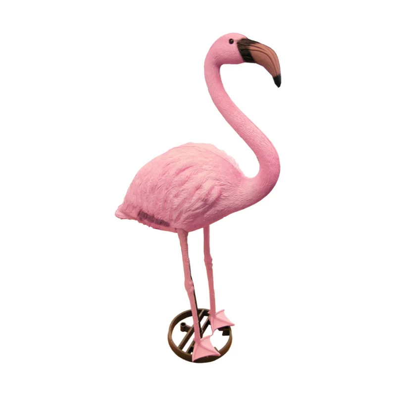 Figurine en résine - Flamant rose