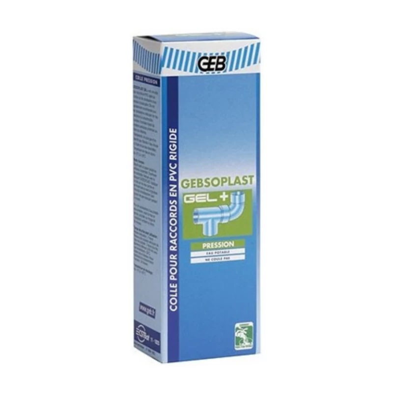 Colle Gebsoplast pour raccord PVC - 125 ml