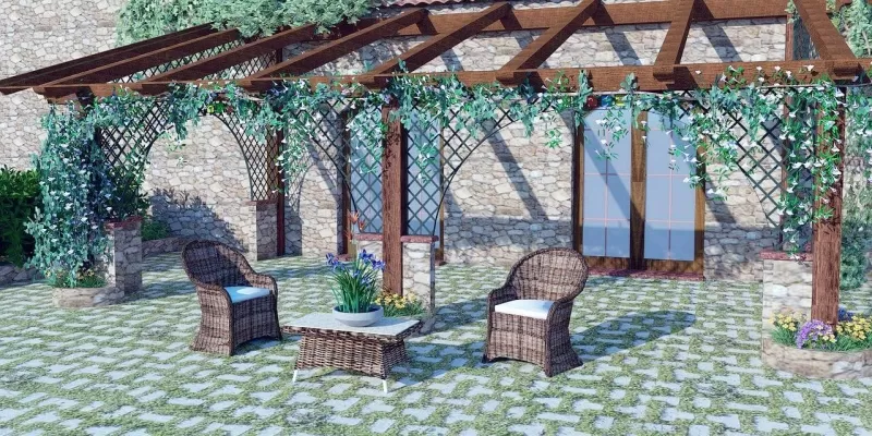 Construire une pergola