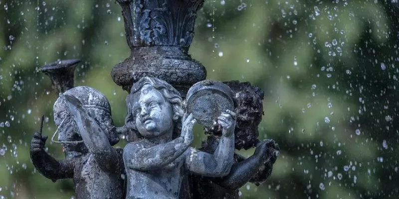 Fontaine de jardin