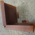 Angle pour bordure acier corten - Ep. 1,5mm