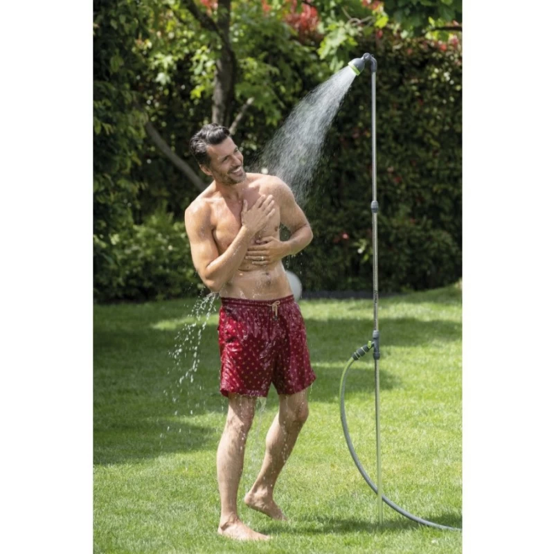 Douche de jardin et canne d'arrosage