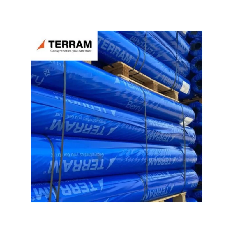 Géotextile 155g/m² Asqual classe 4 Terram - Rouleau de 100m