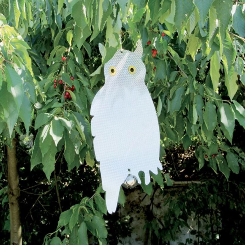 Hibou réfléchissant et clochette - Effaroucheur