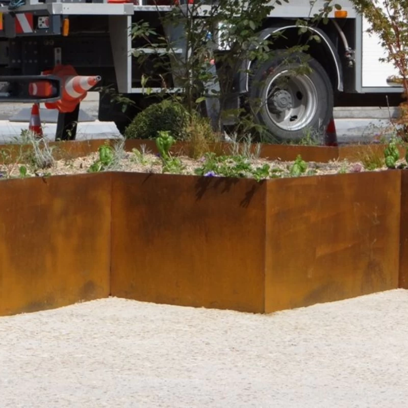 Panneau acier corten - Bakenkit - H 90cm