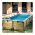 Piscine bois rectangulaire AZURA - 3,50 x 5,05 x H1,26m