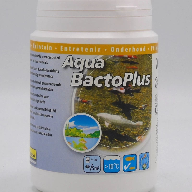 Entretien du bassin eau claire - Aqua Bacto Plus