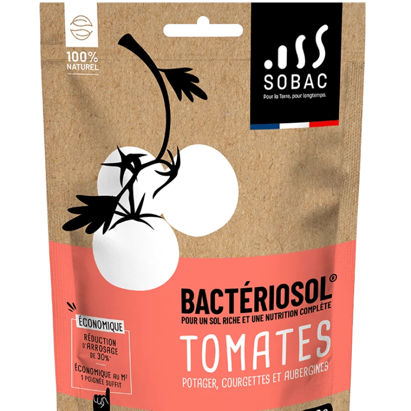 Eco-fertilisant Bactériosol tomates, courgettes et aubergines - 500g