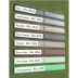 Bordure Profil aluminium de couleur - L. 2m - Ep. 3mm