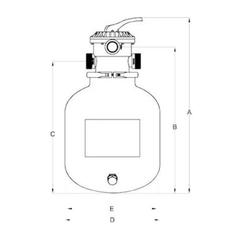 Filtre à sable pour piscine - PoolFilter