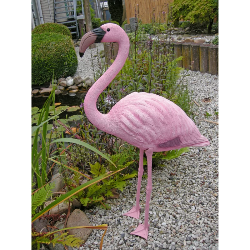 Figurine en résine - Flamant rose