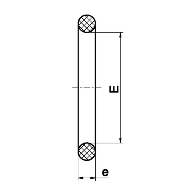 Joint torique pour raccord à compression série 7 - Plasson