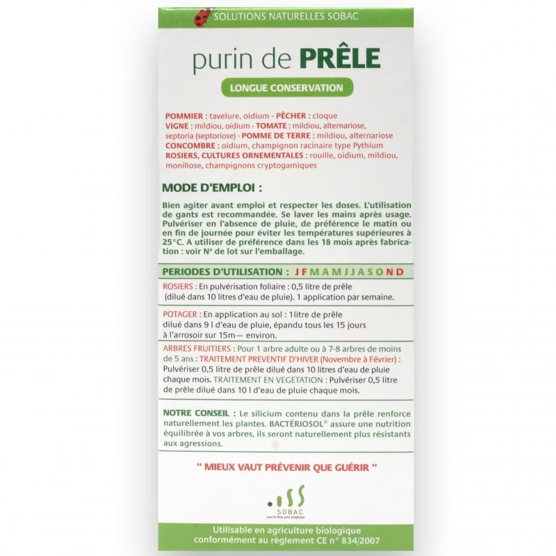 Décoction de prêle - 1,5kg