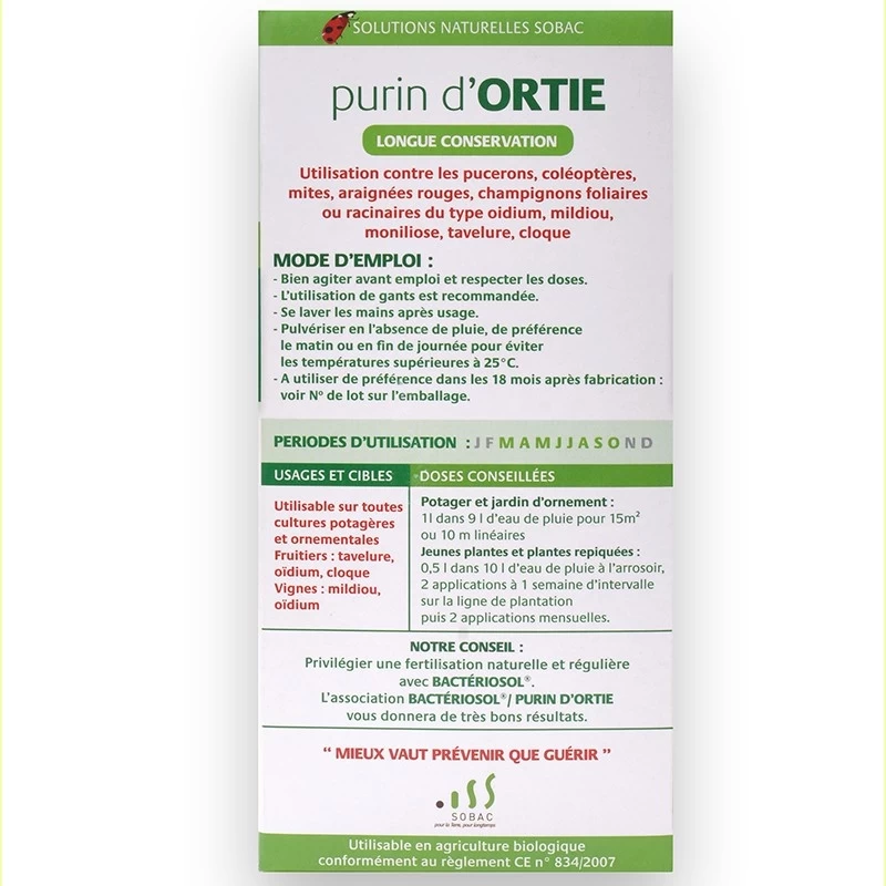 Purin d'ortie - 1,5kg