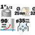 Pompe vide cave pour eaux chargées - 550W 