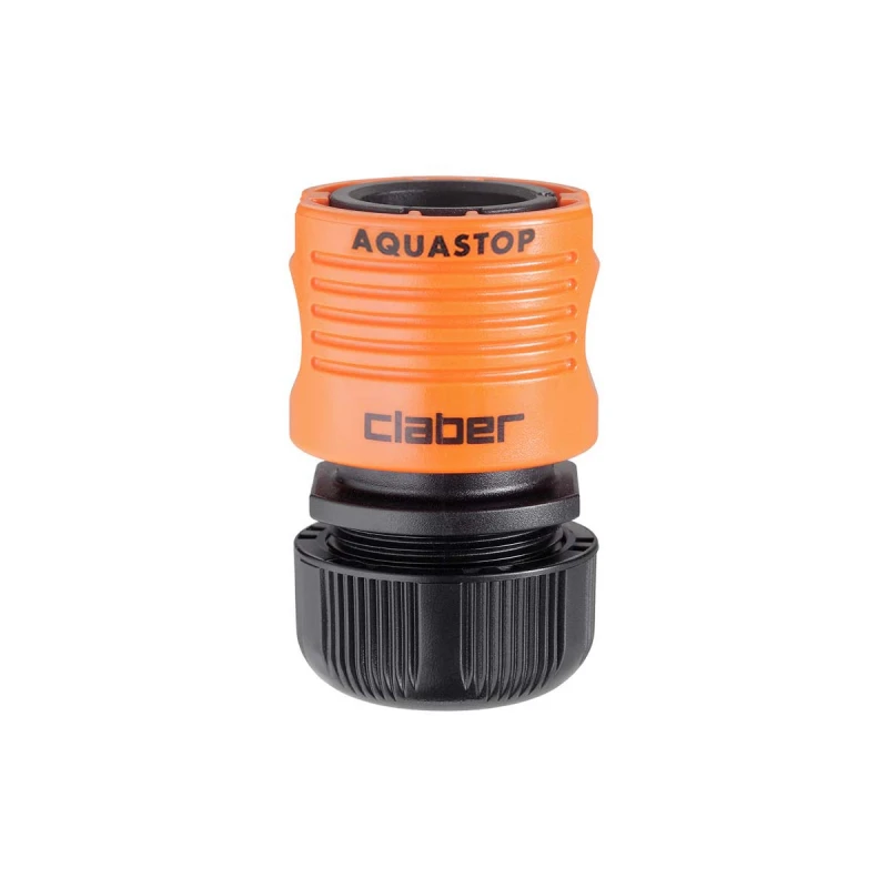 Raccord rapide Aquastop Ø 15 et 19mm - Claber