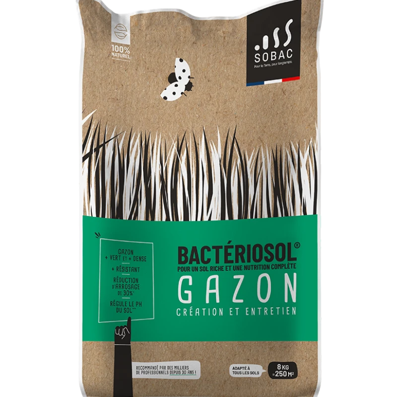 Bactériosol pour Gazon - 8kg