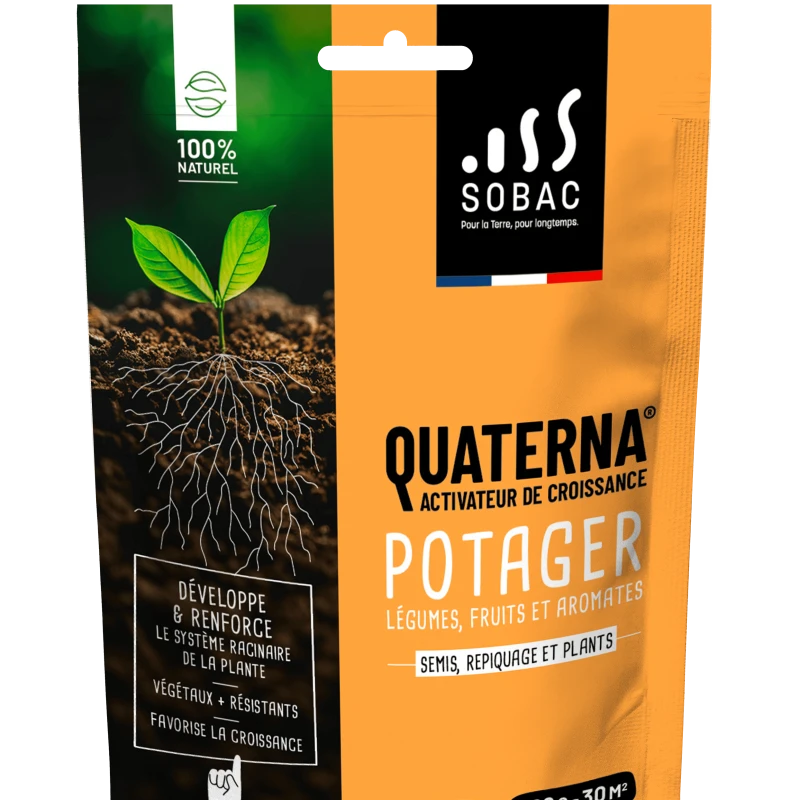 Activateur racinaire Quaterna pour potager - 200g