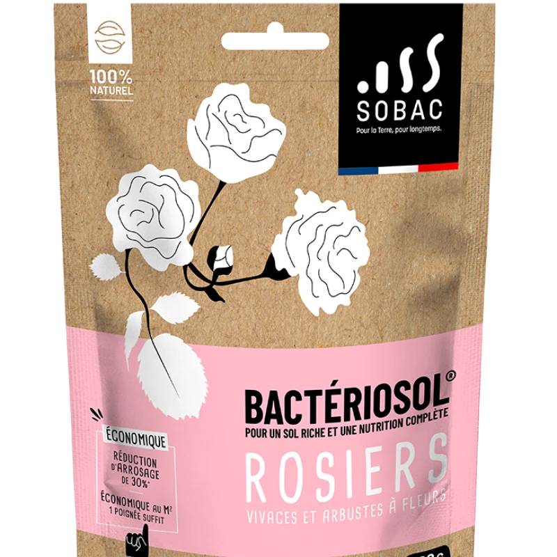 Bactériosol pour Rosiers, vivaces et arbustes à fleurs - 500g