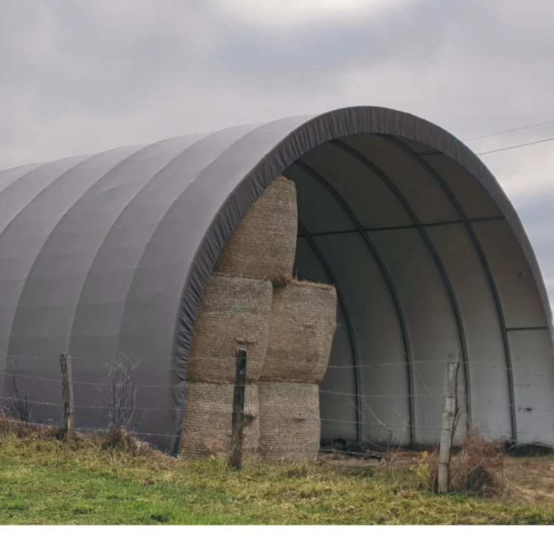 Bâche de couverture pour tunnel 230µ - L. 6,50m - à la coupe