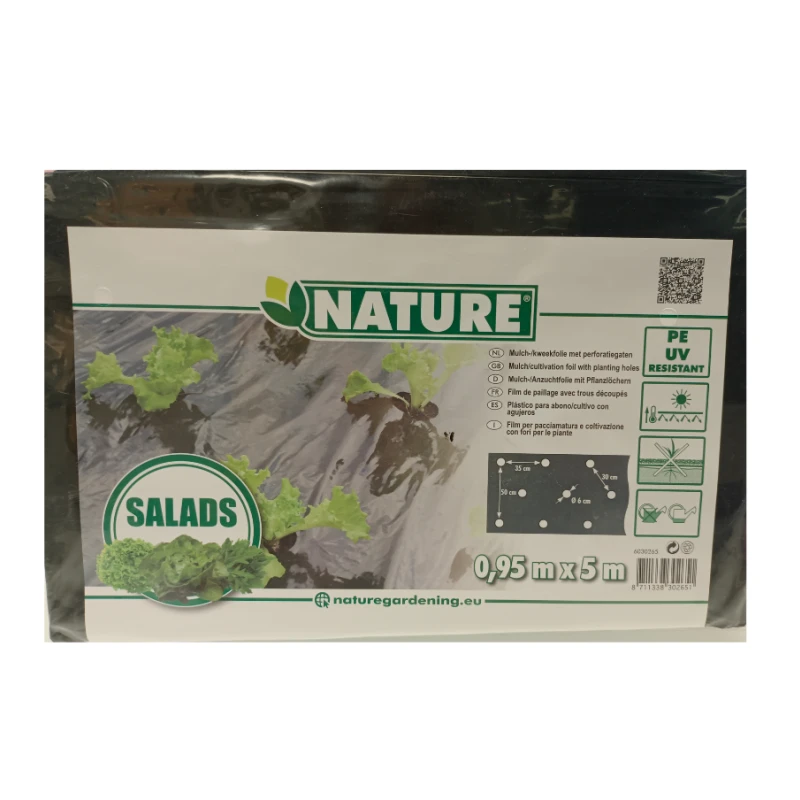 Film de paillage pour Salades 20µ - l. 0,95m - L. 5m