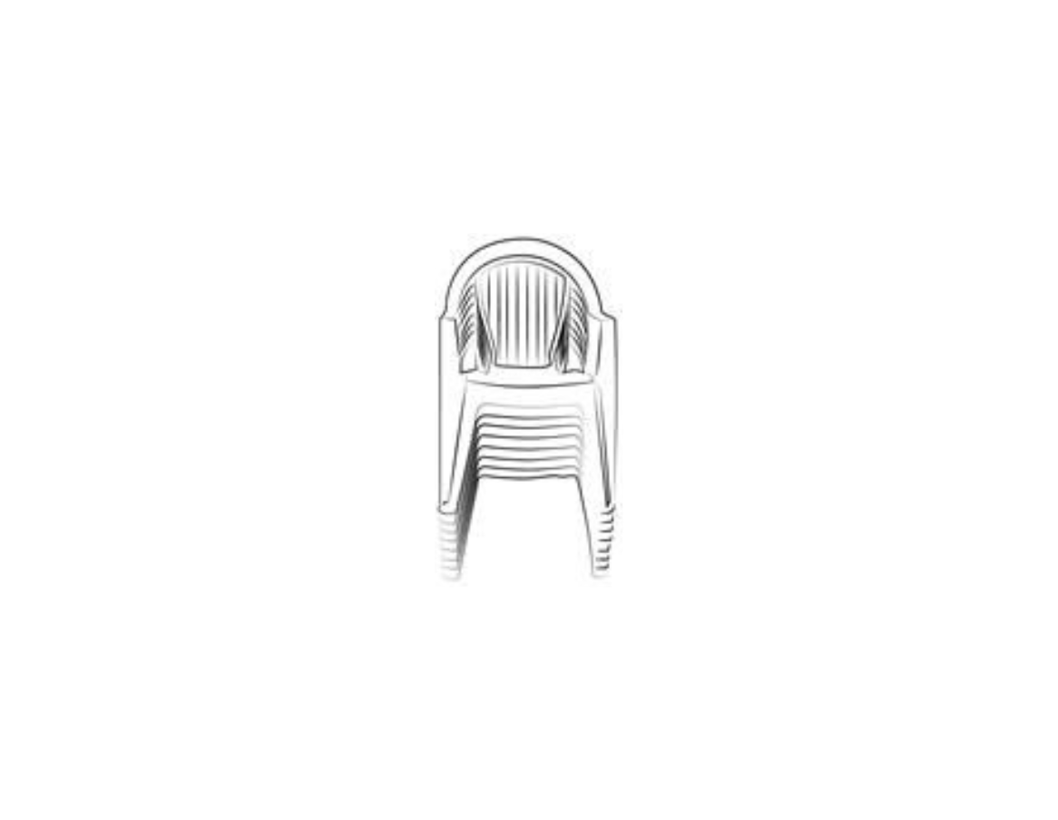 Housse de protection pour chaises de jardin